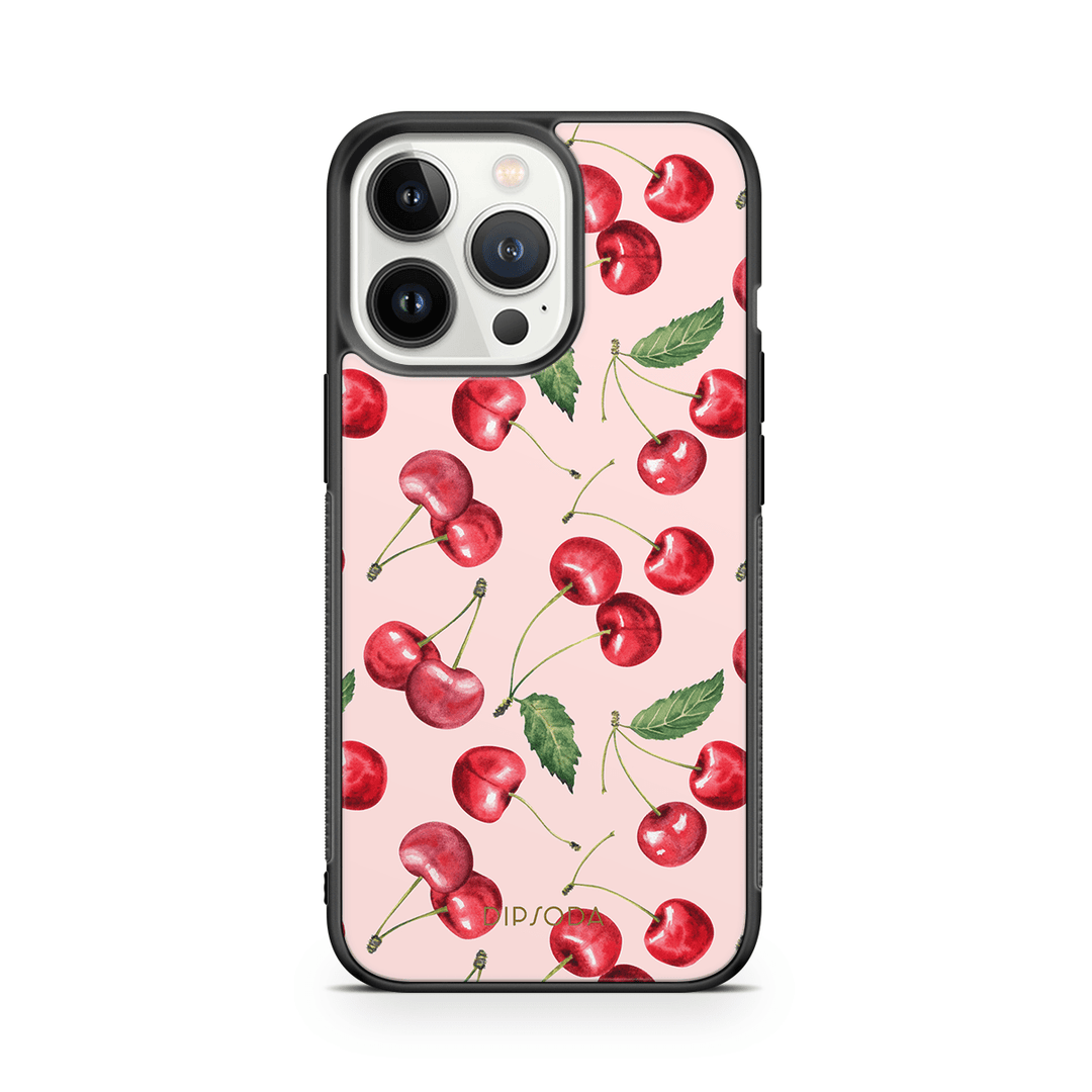 Cherry Delight Rubber Phone Case