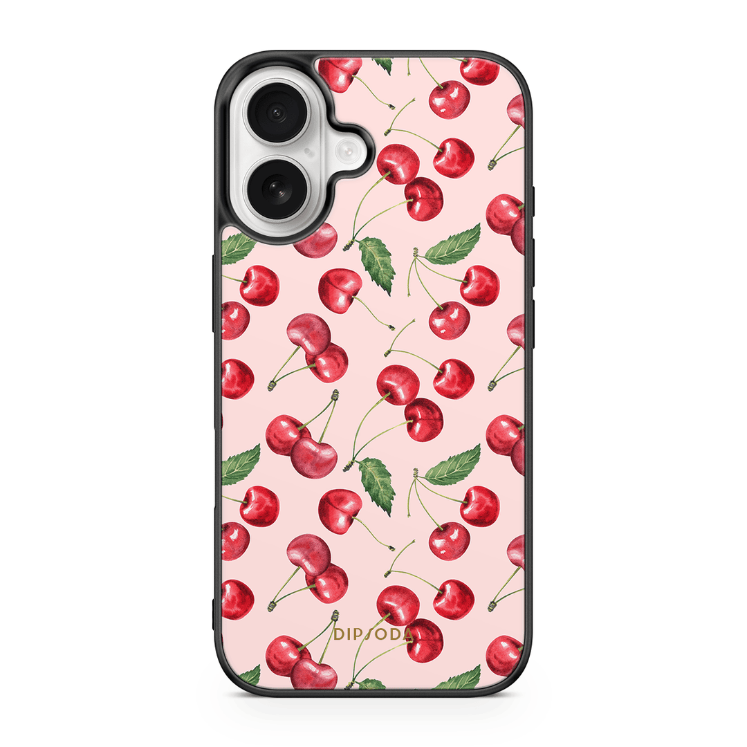 Cherry Delight Rubber Phone Case