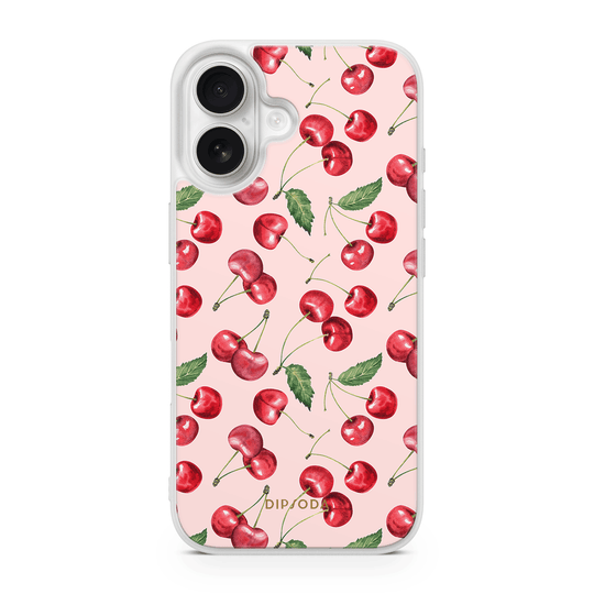 Cherry Delight Rubber Phone Case