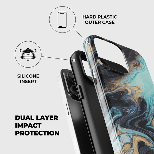 Cosmic Cascade Phone Case