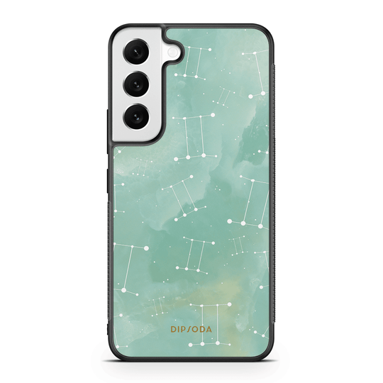 Gemini Zodiac Rubber Phone Case