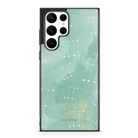 Gemini Zodiac Rubber Phone Case