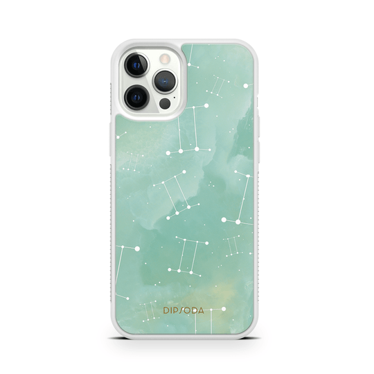 Gemini Zodiac Rubber Phone Case