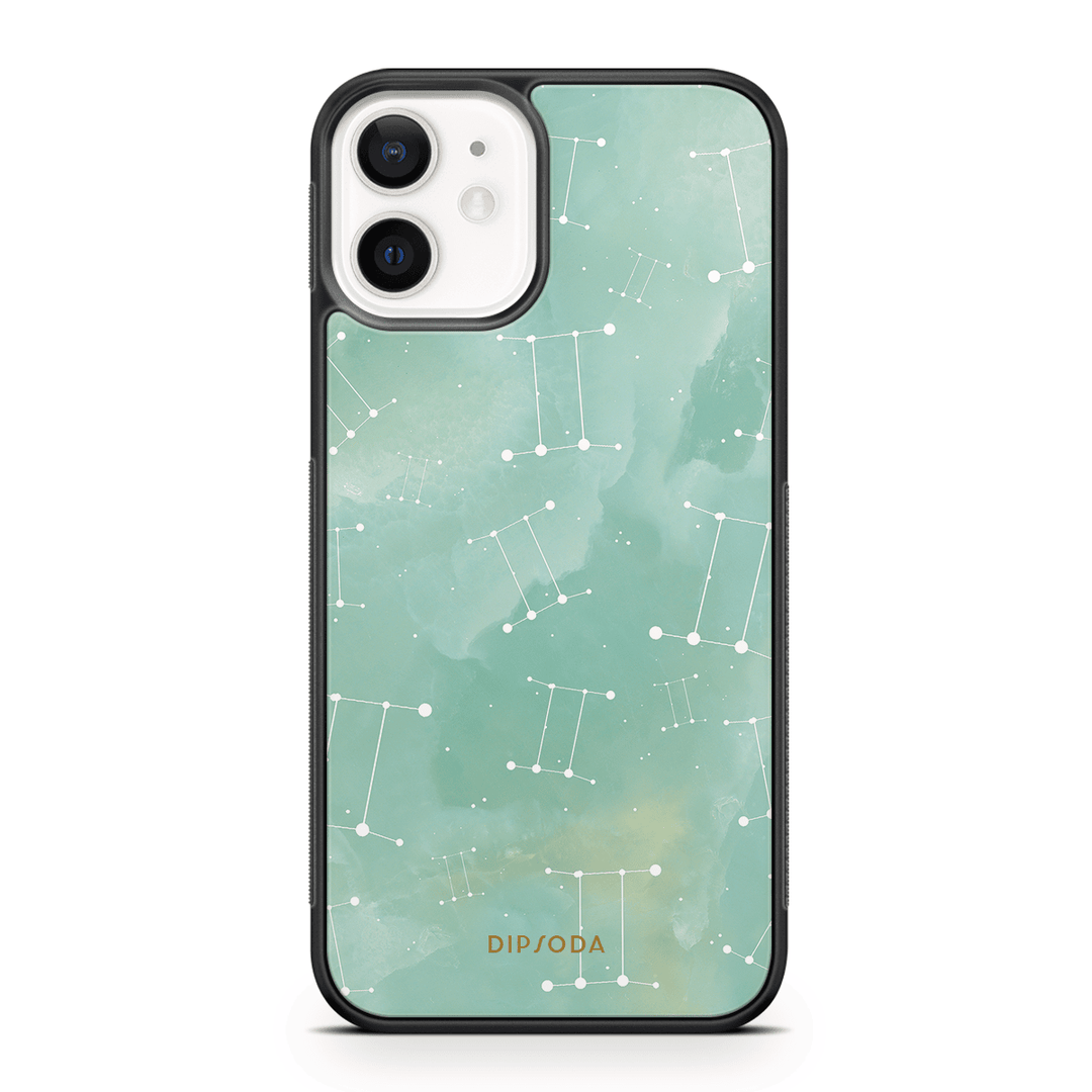 Gemini Zodiac Rubber Phone Case