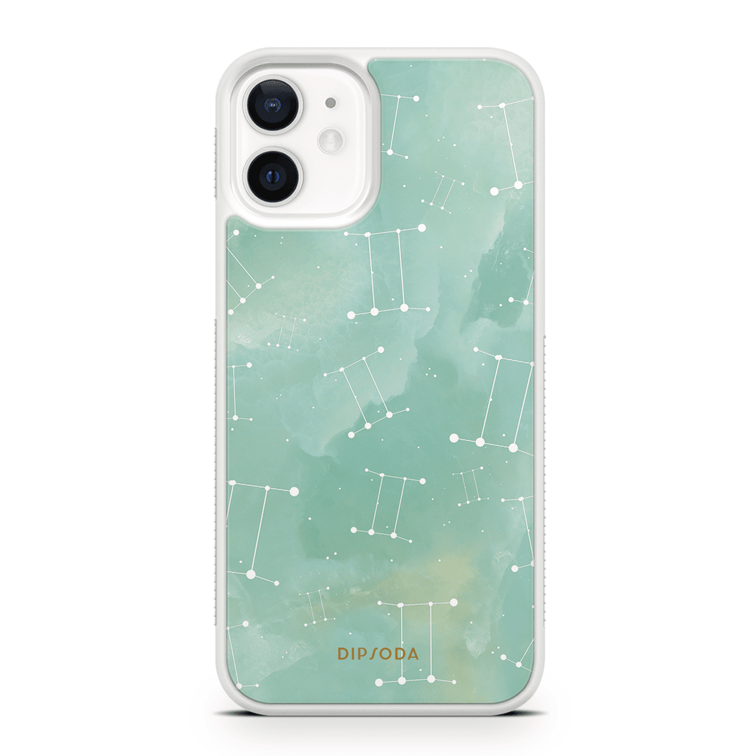 Gemini Zodiac Rubber Phone Case