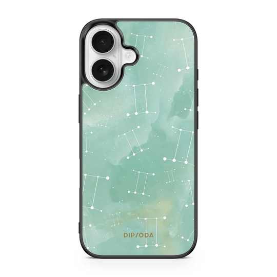 Gemini Zodiac Rubber Phone Case