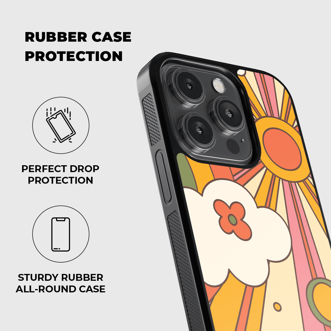 Happy Days Rubber Phone Case