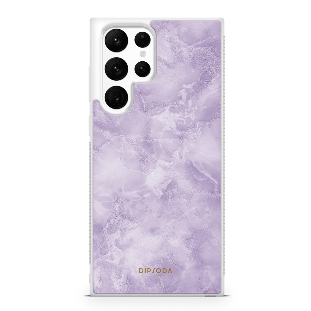 Lavender Quartz Rubber Phone Case