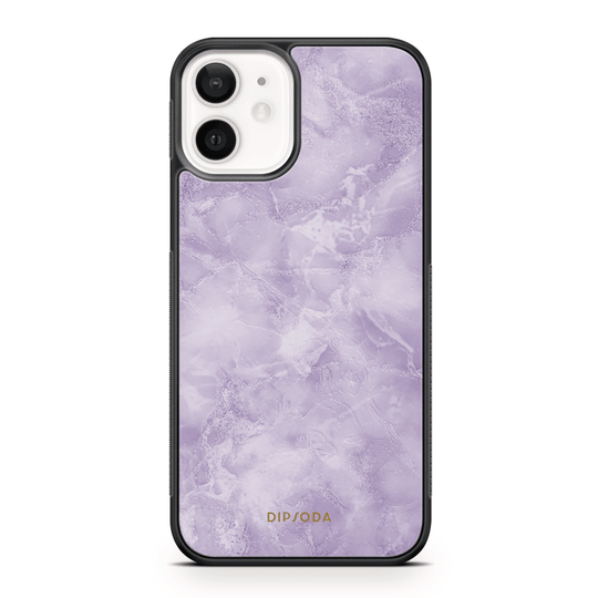 Lavender Quartz Rubber Phone Case