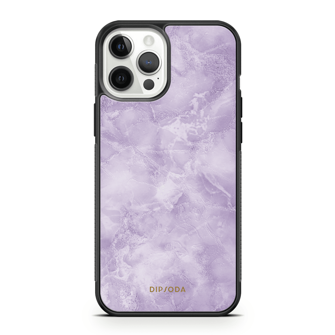 Lavender Quartz Rubber Phone Case