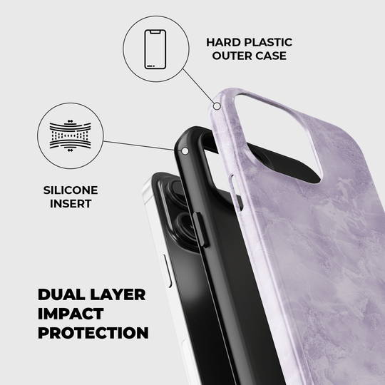 Lavender Quartz Phone Case