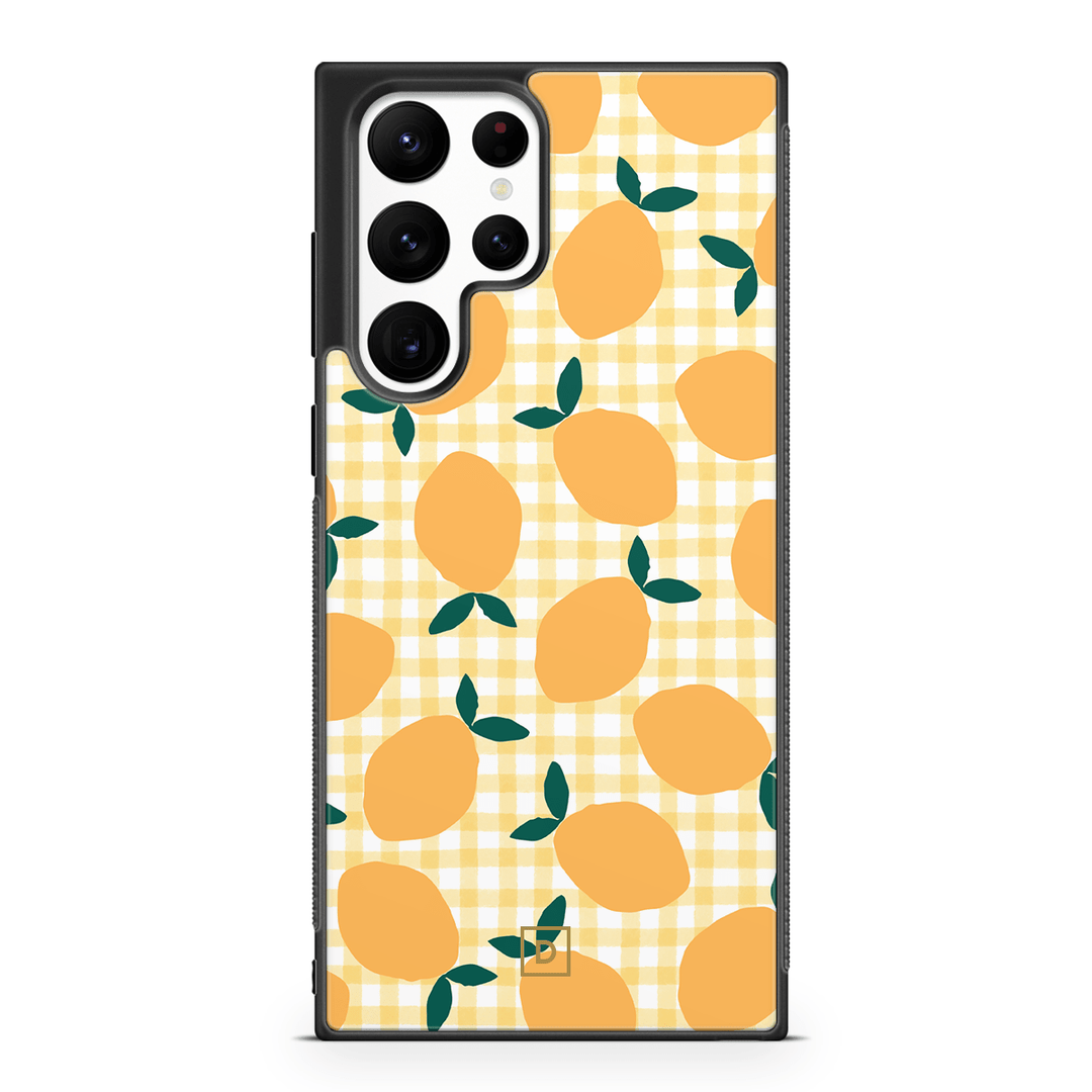 Lemon Tart Rubber Phone Case