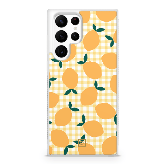 Lemon Tart Rubber Phone Case