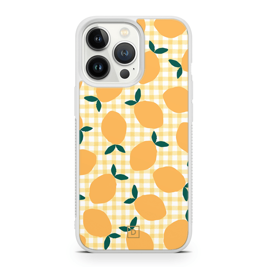 Lemon Tart Rubber Phone Case