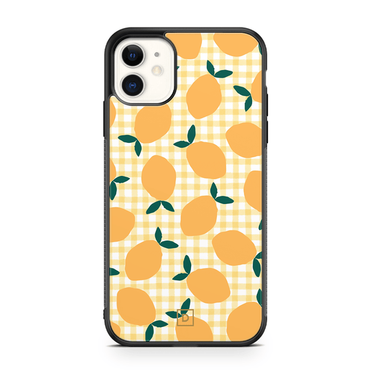 Lemon Tart Rubber Phone Case