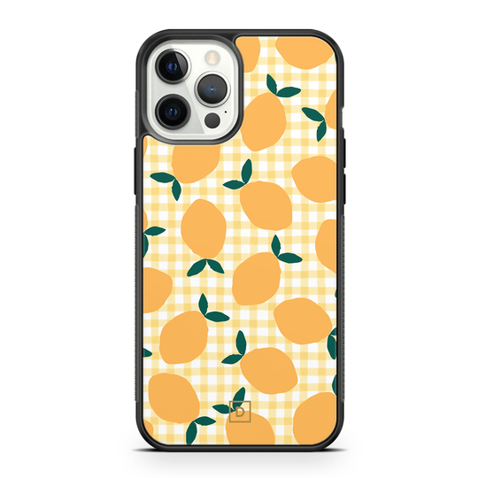 Lemon Tart Rubber Phone Case