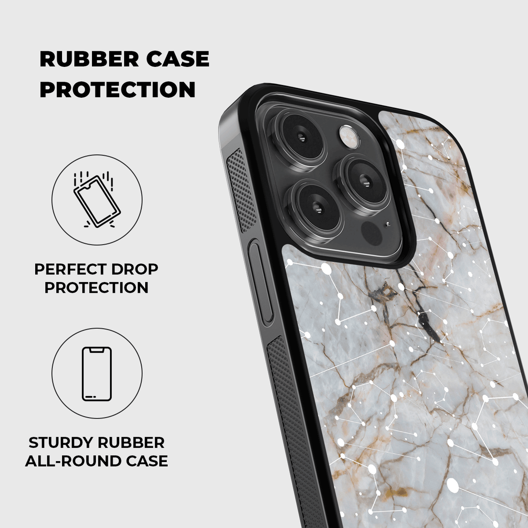 Libra Zodiac Rubber Phone Case