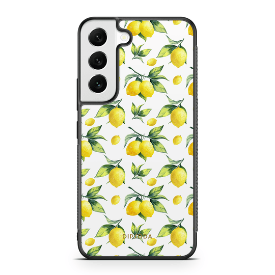 Lusty Lemons Rubber Phone Case