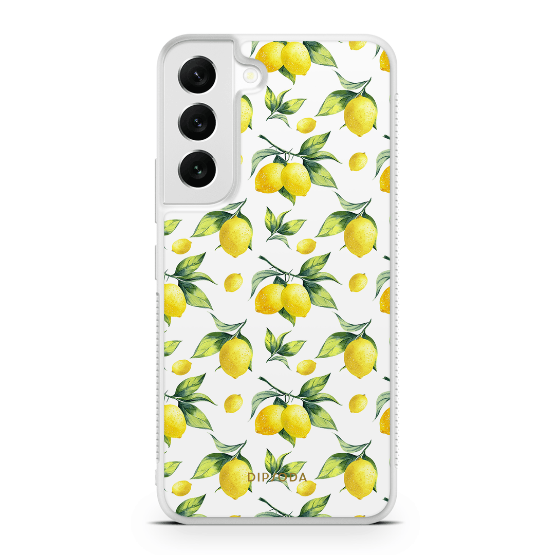 Lusty Lemons Rubber Phone Case