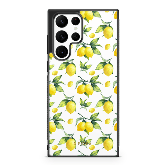 Lusty Lemons Rubber Phone Case