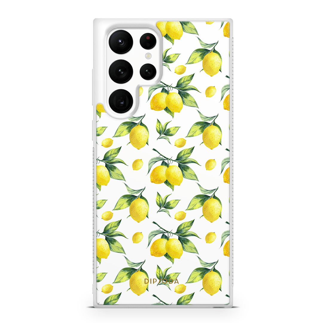 Lusty Lemons Rubber Phone Case