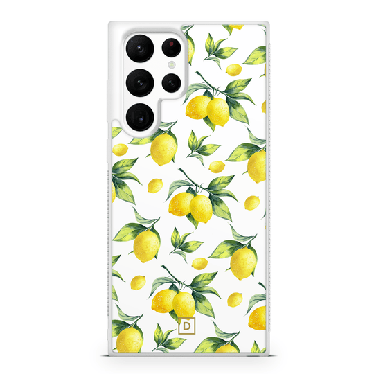 Lusty Lemons Rubber Phone Case