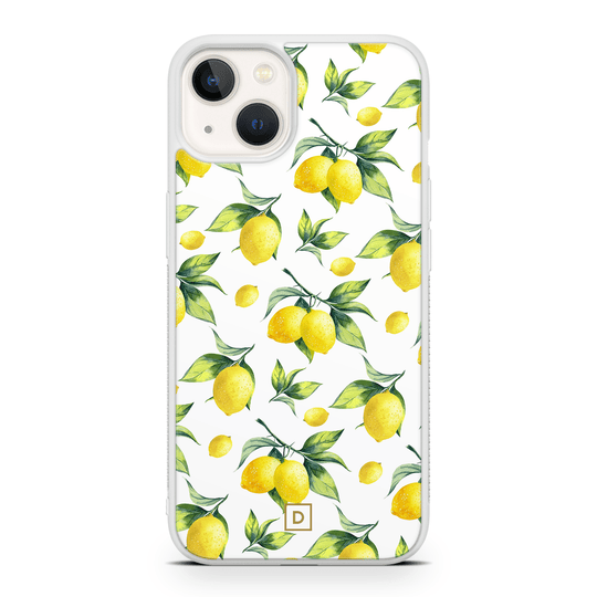 Lusty Lemons Rubber Phone Case