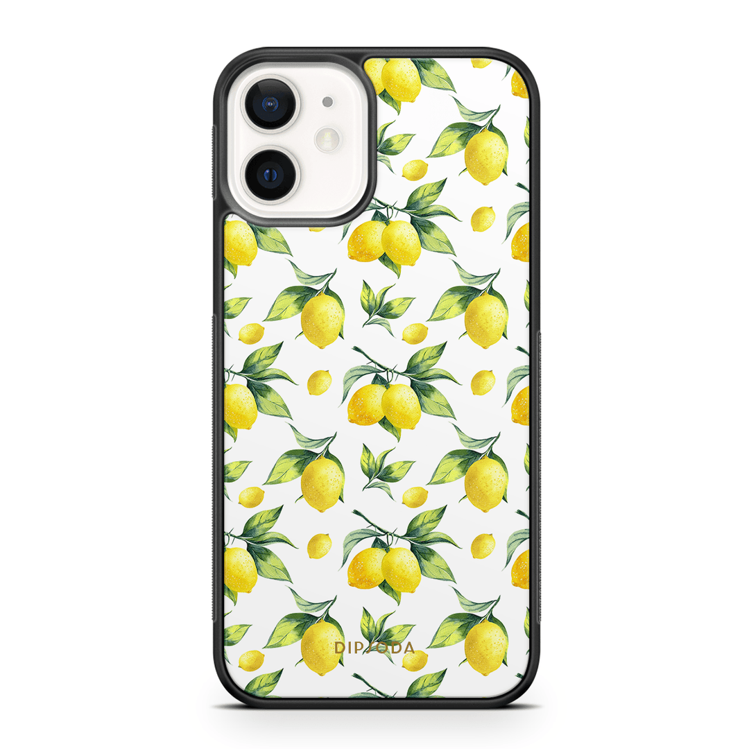 Lusty Lemons Rubber Phone Case