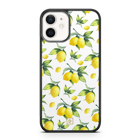 Lusty Lemons Rubber Phone Case