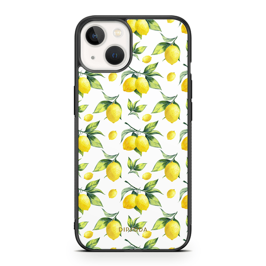 Lusty Lemons Rubber Phone Case