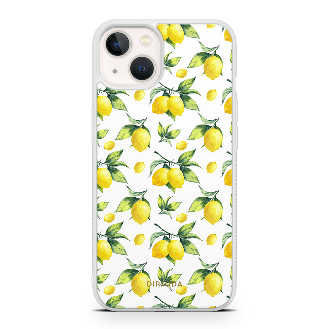 Lusty Lemons Rubber Phone Case