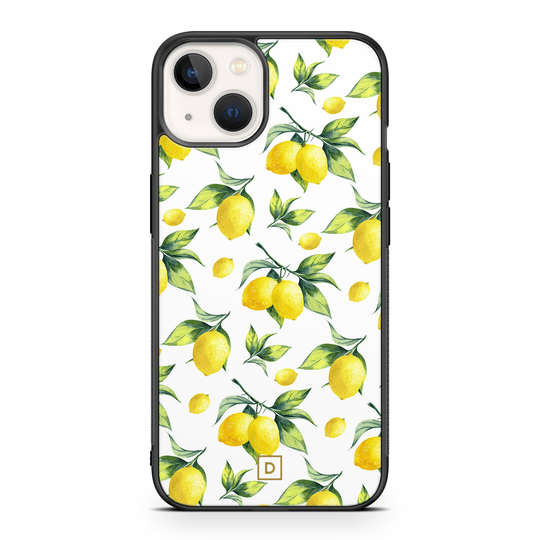 Lusty Lemons Rubber Phone Case