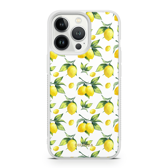 Lusty Lemons Rubber Phone Case