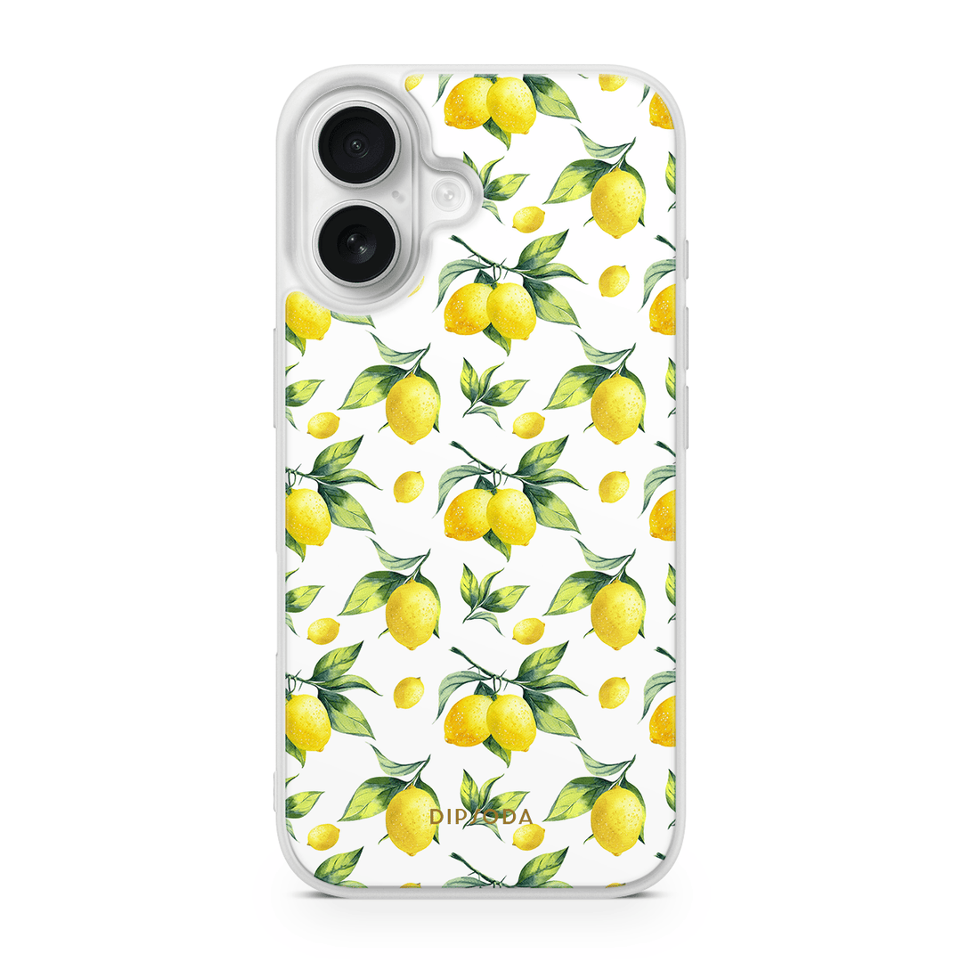 Lusty Lemons Rubber Phone Case