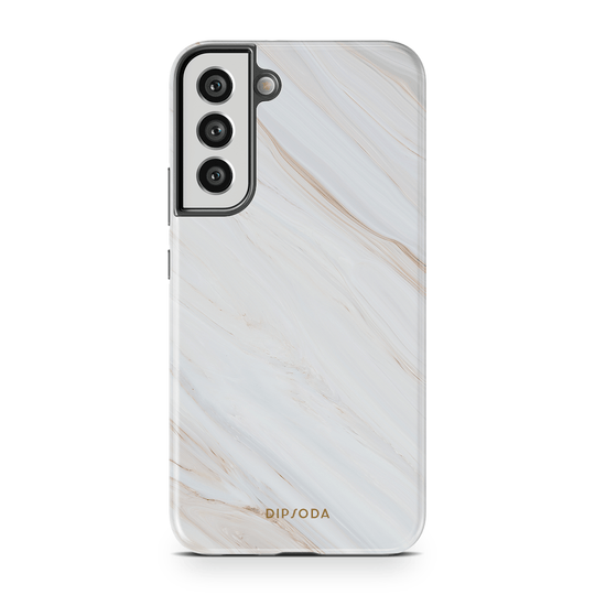 Marbled Cream Phone Case