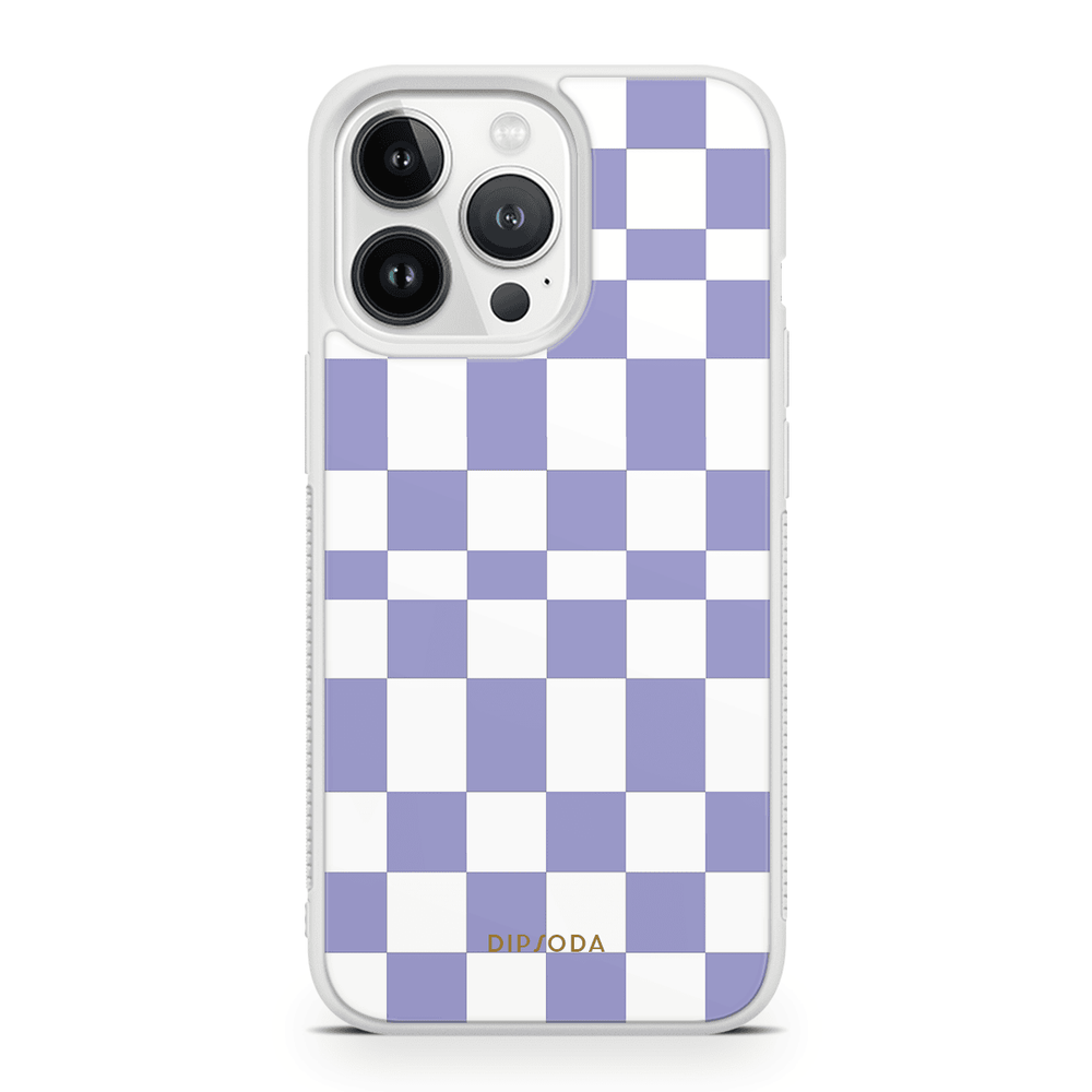 Mauve Checkers Phone Case