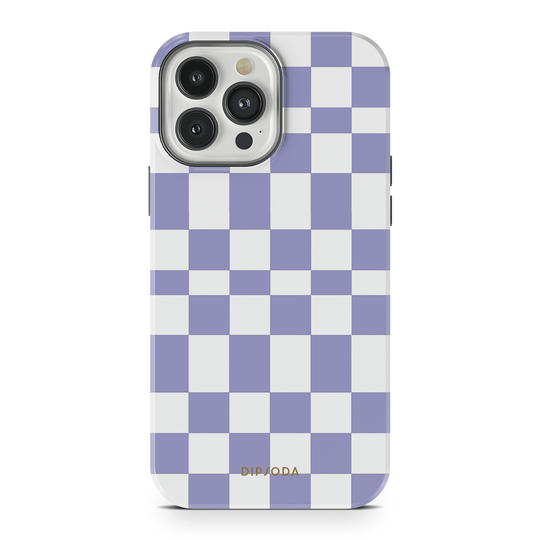 Mauve Checkers Phone Case