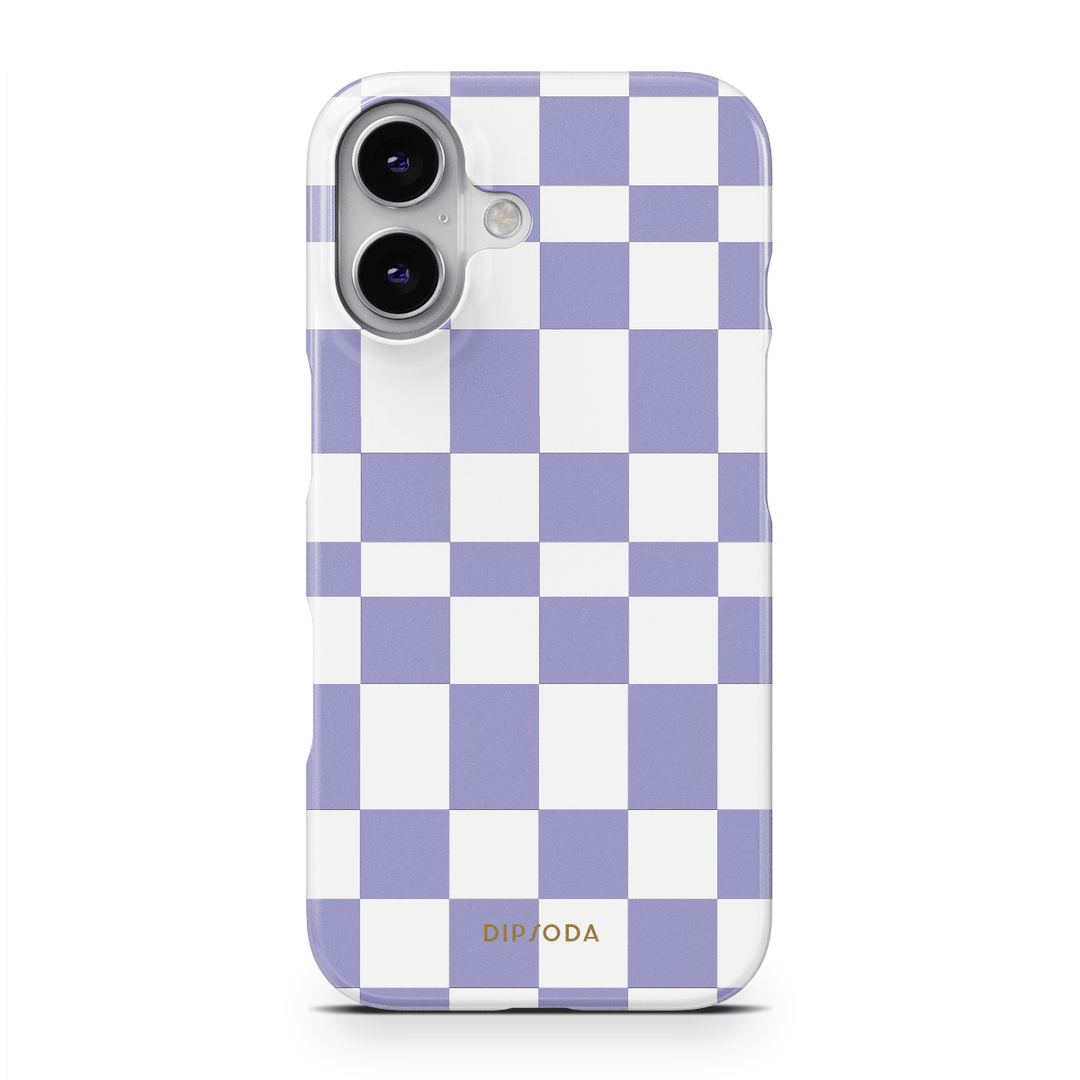 Mauve Checkers Phone Case