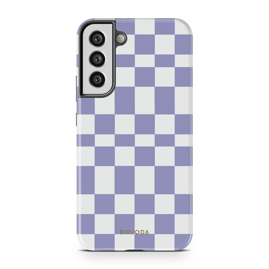 Mauve Checkers Phone Case