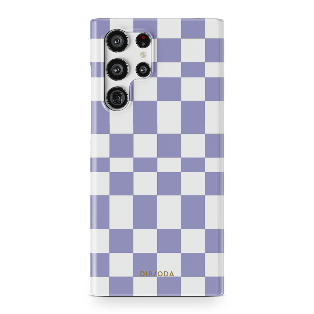 Mauve Checkers Phone Case