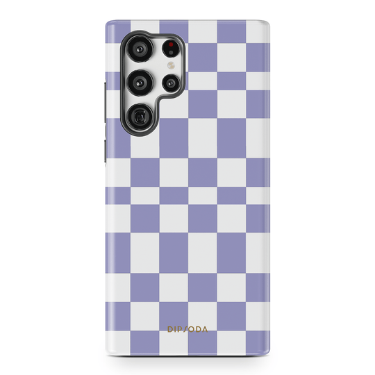 Mauve Checkers Phone Case