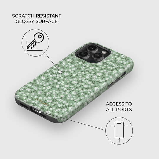 Mint Meadow Phone Case