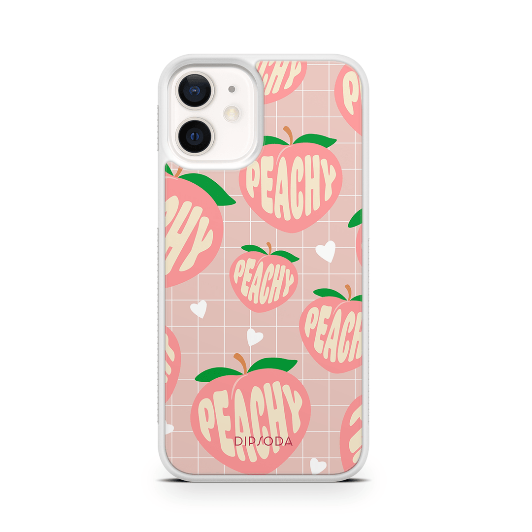 Peachy Blush Rubber Phone Case