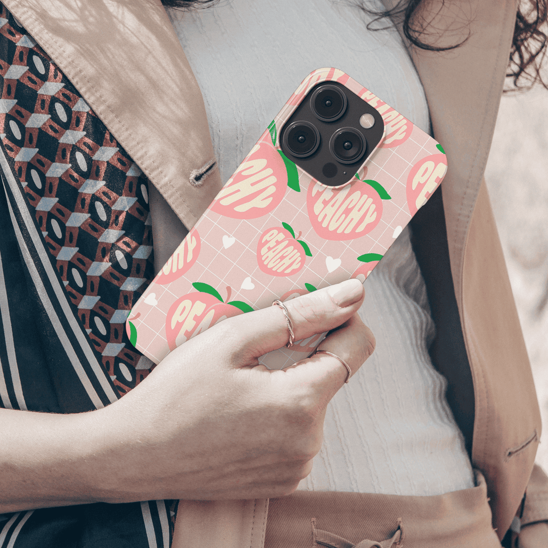 Peachy Blush Phone Case