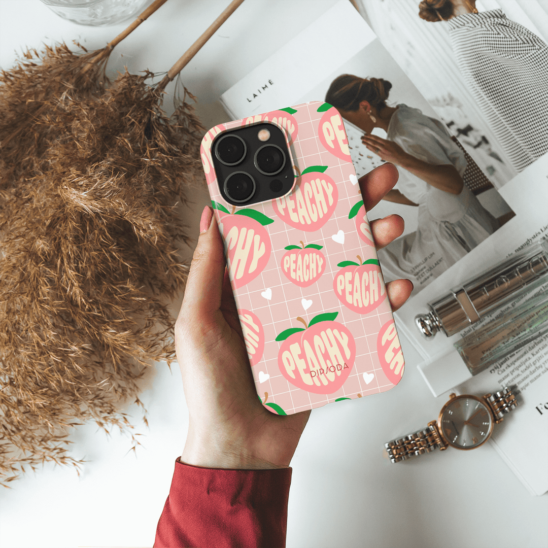 Peachy Blush Phone Case