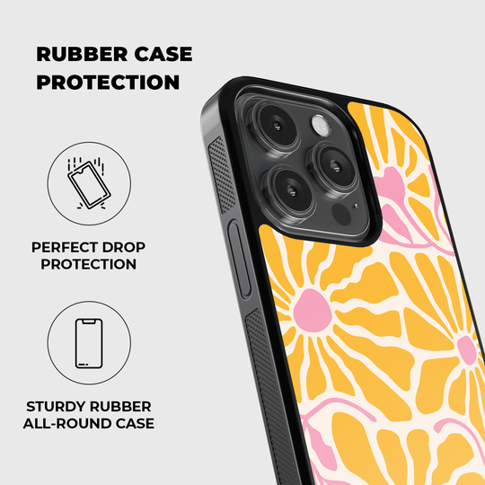 Piña Colada Rubber Phone Case