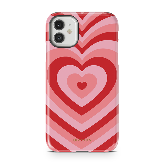 Pink Heart Phone Case