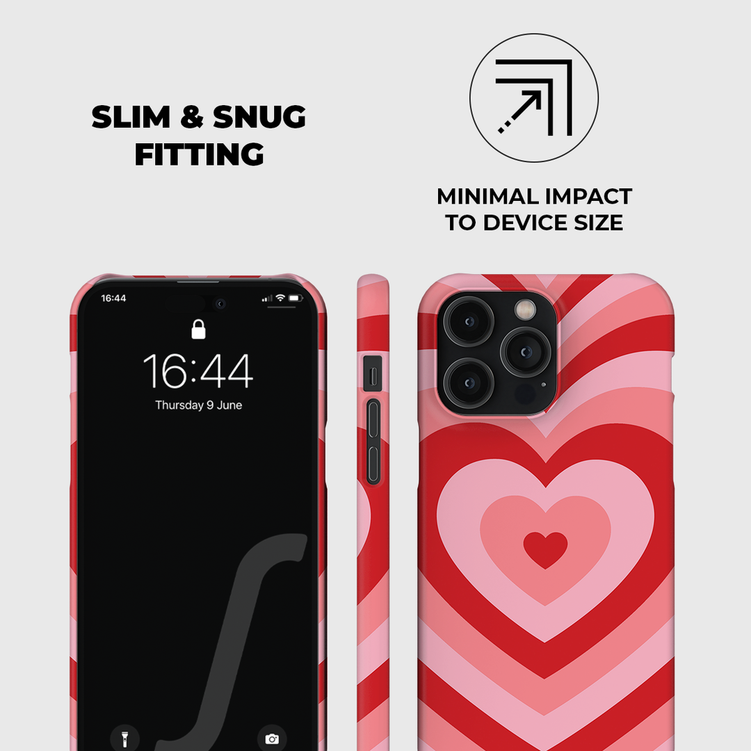 Pink Heart Phone Case