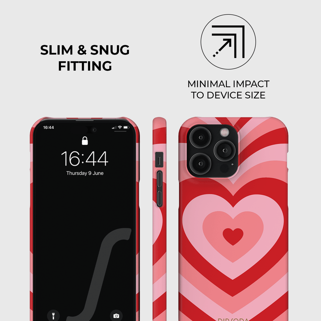 Pink Heart Phone Case