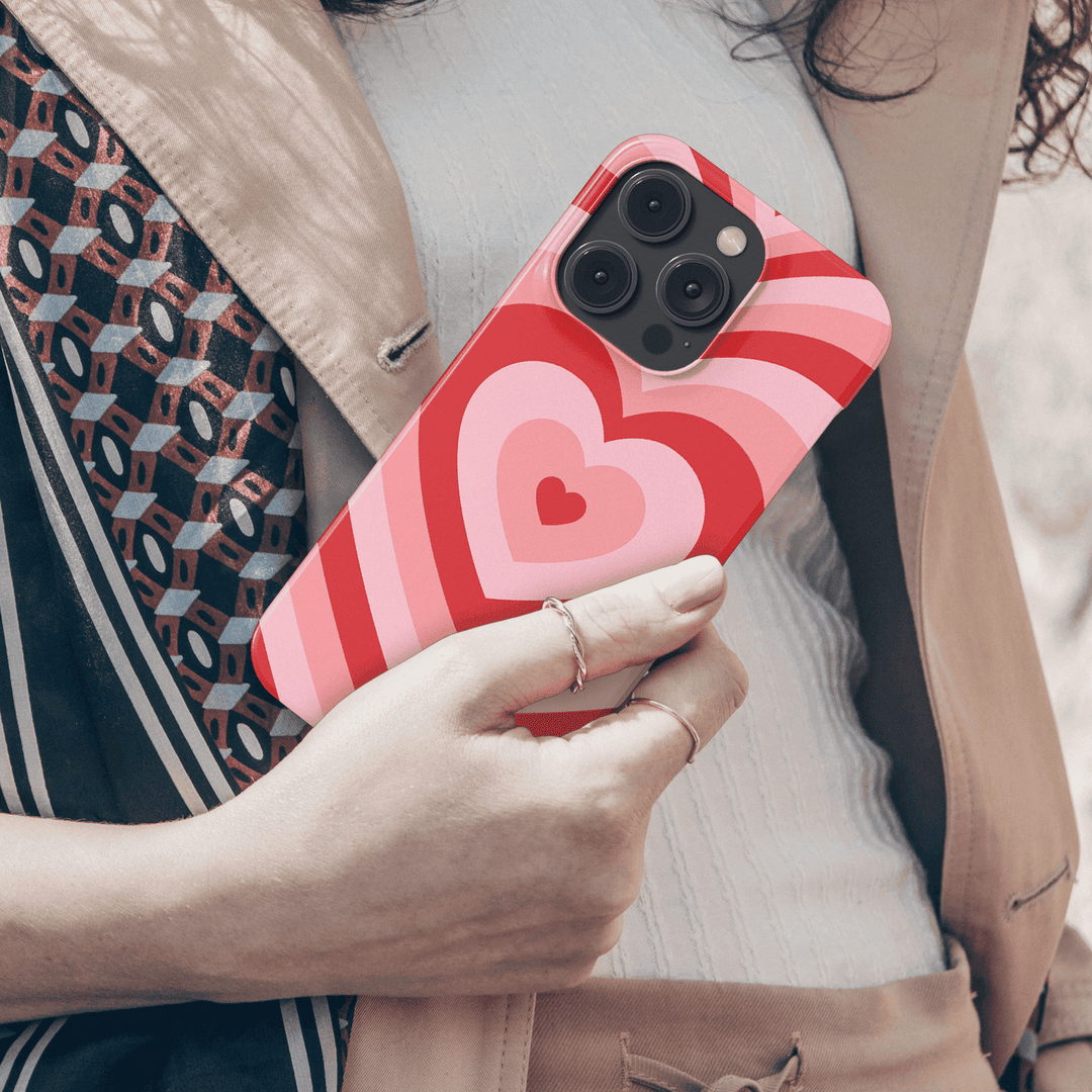 Pink Heart Phone Case